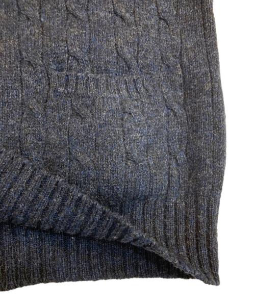 POLO RALPH LAUREN（ポロ・ラルフローレン）POLO RALPH LAUREN (ポロ・ラルフローレン) Vネックニット ネイビー サイズ:Lの古着・服飾アイテム