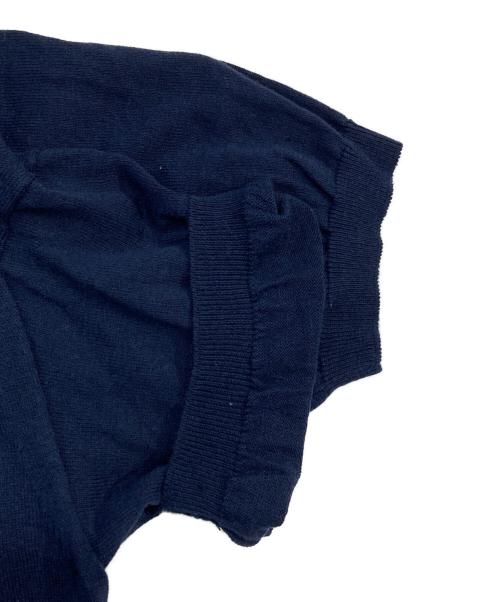 BATONER（バトナ―）BATONER (バトナ―) SHIPS (シップス) ニットポロシャツ ネイビー サイズ:SIZE Lの古着・服飾アイテム
