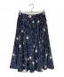 INGEBORG（インゲボルグ）の古着「花柄スカート」｜ネイビー