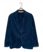 45rpm45アールピーエム）の古着「コットンテーラードジャケット」｜ネイビー