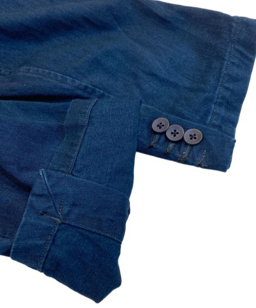 45rpm（45アールピーエム）45rpm (45アールピーエム) コットンテーラードジャケット ネイビー サイズ:4の古着・服飾アイテム