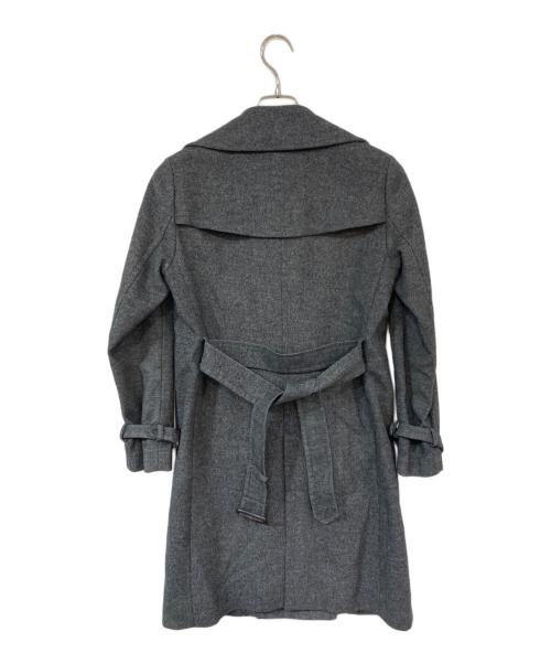 BARNEYS NEWYORK（バーニーズ・ニューヨーク）BARNEYS NEWYORK (バーニーズ・ニューヨーク) ウールコート グレー サイズ:38の古着・服飾アイテム