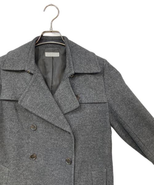 BARNEYS NEWYORK（バーニーズ・ニューヨーク）BARNEYS NEWYORK (バーニーズ・ニューヨーク) ウールコート グレー サイズ:38の古着・服飾アイテム