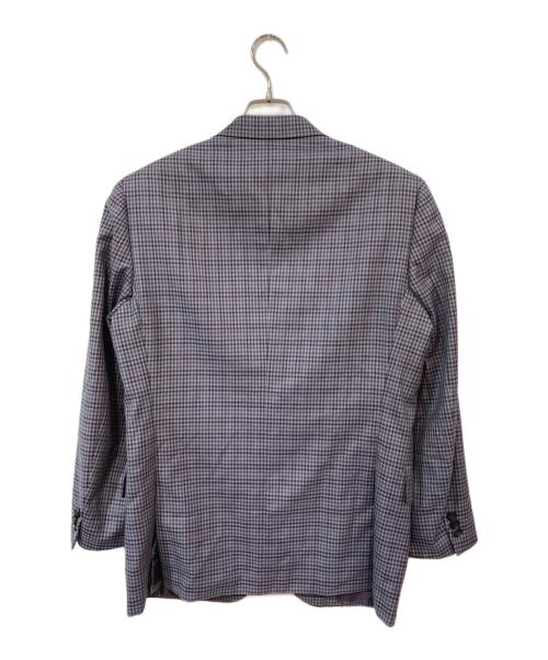 BRIONI（ブリオーニ）BRIONI (ブリオーニ) チェック2Bジャケット グレー サイズ:SIZE 48Cの古着・服飾アイテム