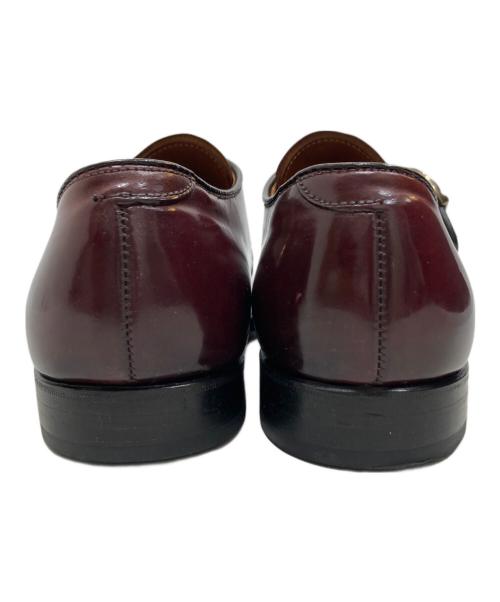 Alden（オールデン）ALDEN (オールデン) コードバンモンクストラップシューズ バーガンディー サイズ:6 1/2 Dの古着・服飾アイテム