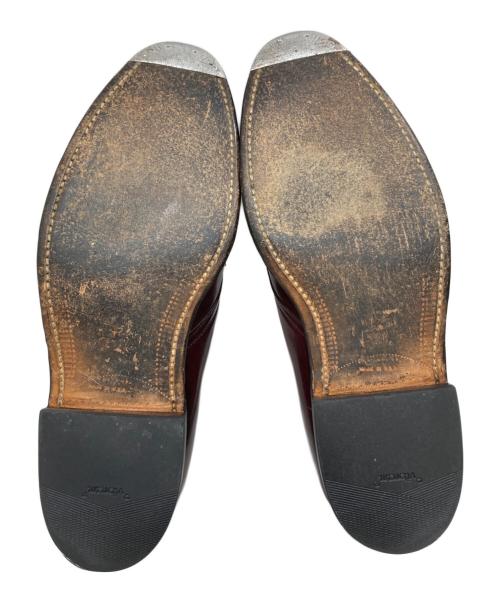 Alden（オールデン）ALDEN (オールデン) コードバンモンクストラップシューズ バーガンディー サイズ:6 1/2 Dの古着・服飾アイテム