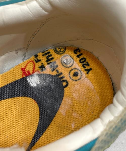 NIKE（ナイキ）NIKE (ナイキ) OFFWHITE (オフホワイト) ローカットスニーカー ブルー サイズ:28.5cmの古着・服飾アイテム