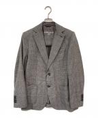 CIRCOLO 1901チルコロ1901）の古着「チェック2Bジャケット」｜ブラウン