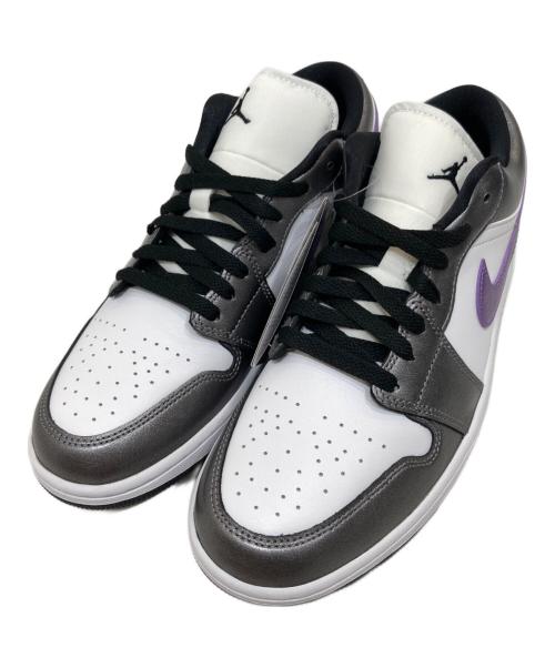 NIKE（ナイキ）NIKE (ナイキ) エア ジョーダン 1 LOW SE W ホワイト×グレー サイズ:28.0cmの古着・服飾アイテム