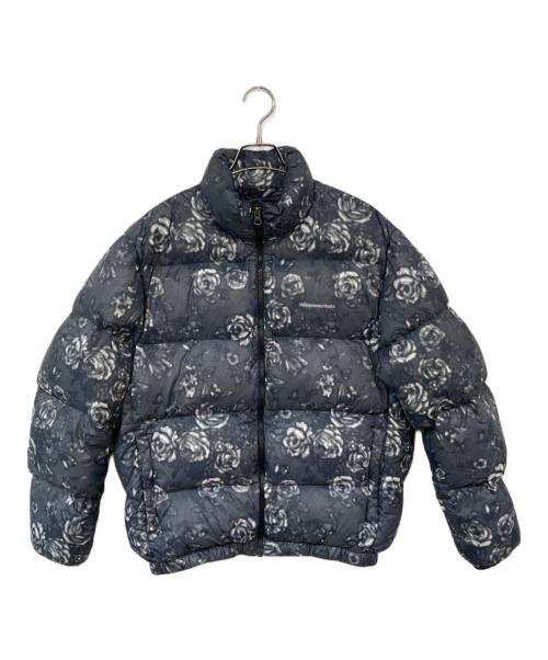 thisisneverthat（ディスイズネバーザット）thisisneverthat (ディスイズネバーザット) 花柄中綿ジャケット グレー サイズ:Sの古着・服飾アイテム