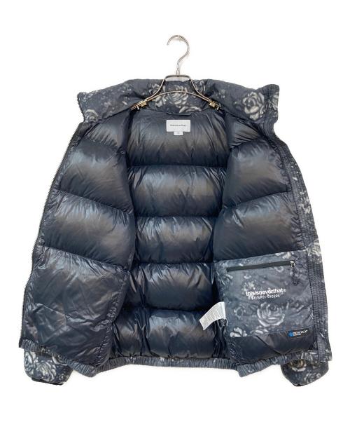 thisisneverthat（ディスイズネバーザット）thisisneverthat (ディスイズネバーザット) 花柄中綿ジャケット グレー サイズ:Sの古着・服飾アイテム