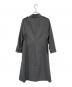 BURBERRY BLUE LABEL (バーバリーロンドンブルーレーベル) ウールシャツワンピース グレー サイズ:SIZE 38：5000円