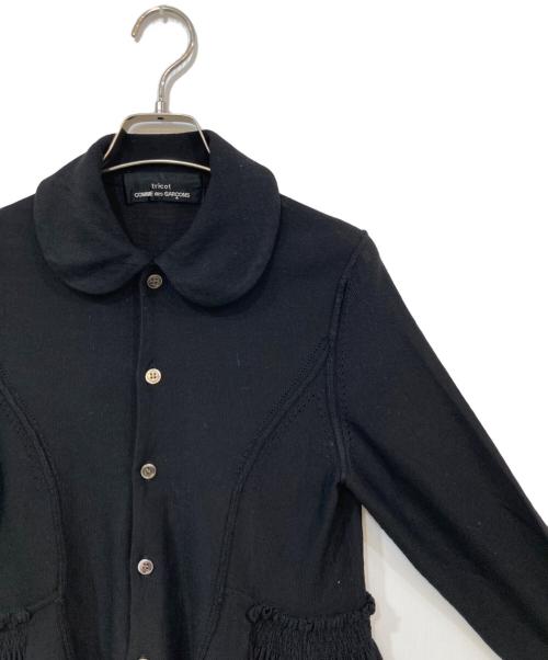 tricot COMME des GARCONS（トリココムデギャルソン）tricot COMME des GARCONS (トリココムデギャルソン) ニットポロ ブラック サイズ:-の古着・服飾アイテム