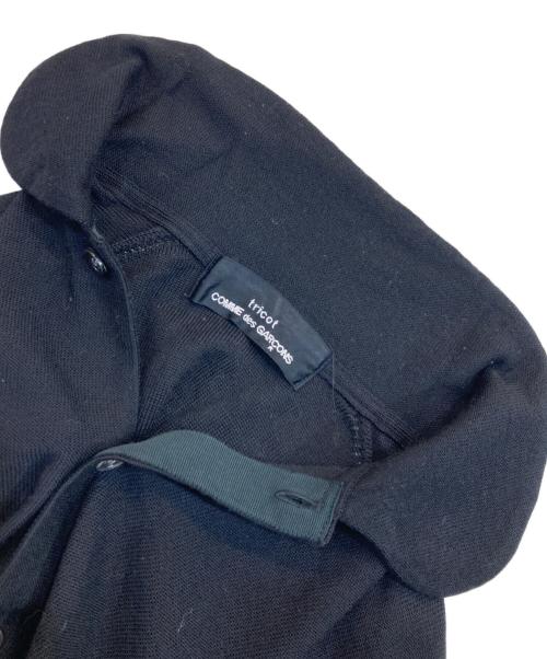 tricot COMME des GARCONS（トリココムデギャルソン）tricot COMME des GARCONS (トリココムデギャルソン) ニットポロ ブラック サイズ:-の古着・服飾アイテム