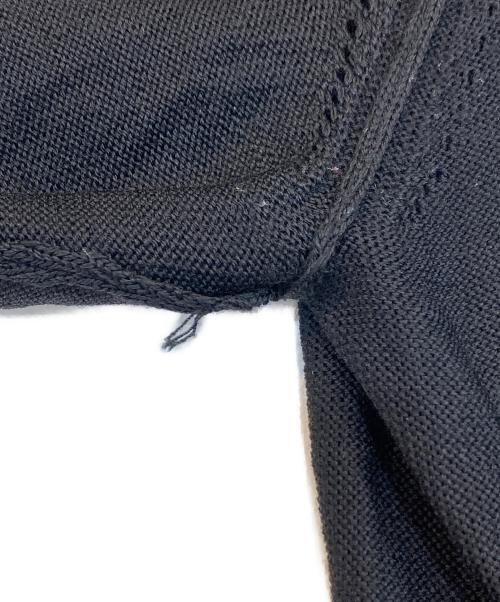 tricot COMME des GARCONS（トリココムデギャルソン）tricot COMME des GARCONS (トリココムデギャルソン) ニットポロ ブラック サイズ:-の古着・服飾アイテム