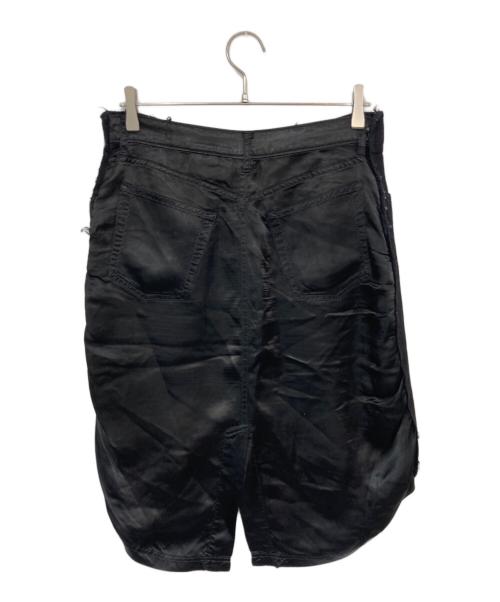 tricot COMME des GARCONS（トリココムデギャルソン）tricot COMME des GARCONS (トリココムデギャルソン) カットオフ切替スカート ブラック サイズ:Mの古着・服飾アイテム