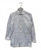 Charvetシャルベ）の古着「ストライプシャツ」｜ブルー