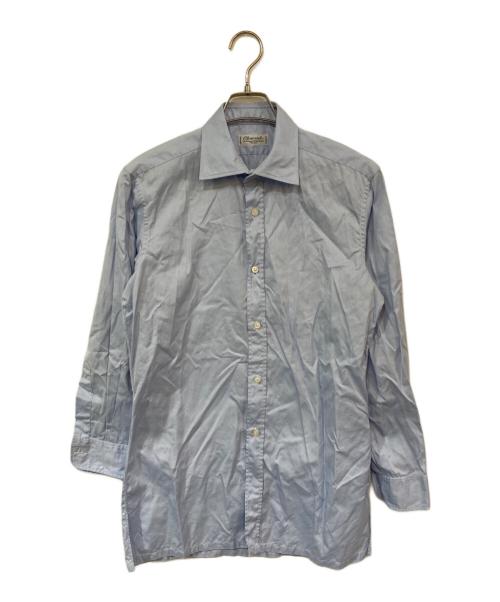 Charvet（シャルベ）Charvet (シャルベ) ロングスリーブシャツ ブルー サイズ:38の古着・服飾アイテム