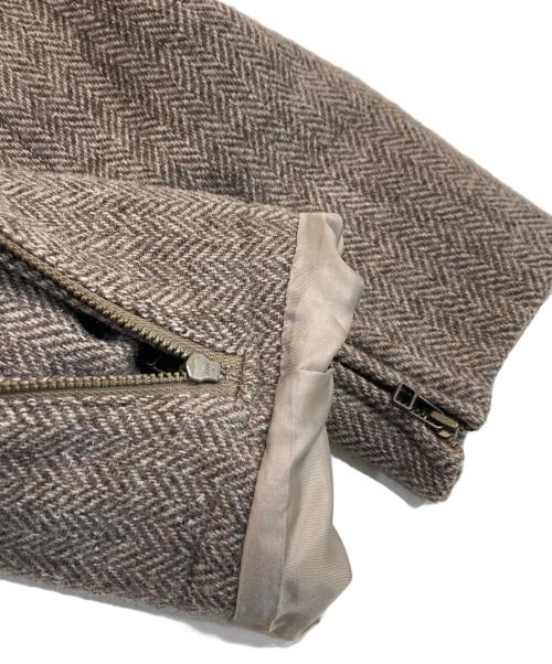 Willis&Geiger（ウィルスガイガー）willis&Geiger (ウィルスガイガー) ファー付きウールコート ブラウン サイズ:-の古着・服飾アイテム