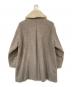 willis&Geiger (ウィルスガイガー) ファー付きウールコート ブラウン サイズ:-：7000円