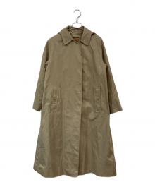 Burberry's（バーバリー）の古着「1枚袖フード付きステンカラーコート」｜ベージュ