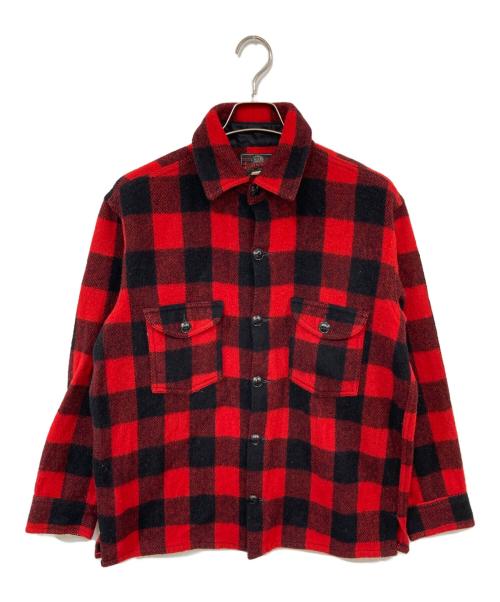 JOHNSON（ジョンソン）johnson (ジョンソン) バッファローチェック ジャケット ブラック サイズ:-の古着・服飾アイテム