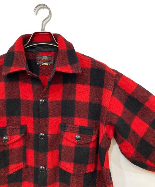 JOHNSON（ジョンソン）johnson (ジョンソン) バッファローチェック ジャケット ブラック サイズ:-の古着・服飾アイテム