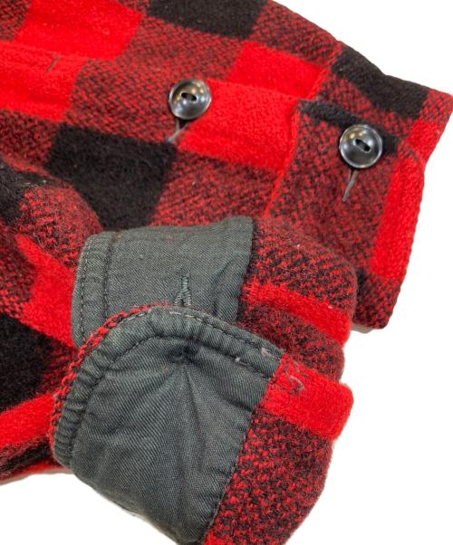 JOHNSON（ジョンソン）johnson (ジョンソン) バッファローチェック ジャケット ブラック サイズ:-の古着・服飾アイテム