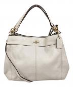 COACHコーチ）の古着「2WAYショルダーバッグ」｜ホワイト