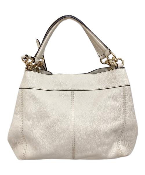 COACH（コーチ）COACH (コーチ) 2WAYショルダーバッグ ホワイトの古着・服飾アイテム