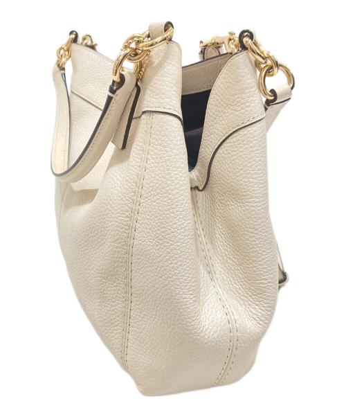 COACH（コーチ）COACH (コーチ) 2WAYショルダーバッグ ホワイトの古着・服飾アイテム