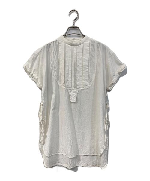 TODAYFUL（トゥデイフル）TODAYFUL (トゥデイフル) Halfsleeve Dress Shirts/ハーフスリーブ ドレスシャツ ホワイト サイズ:SIZE Freeの古着・服飾アイテム