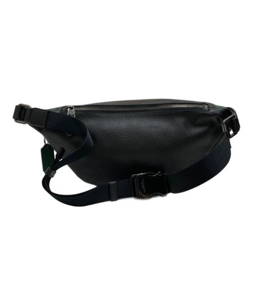 COACH（コーチ）COACH (コーチ) ウエストバッグ グリーン×ブラックの古着・服飾アイテム