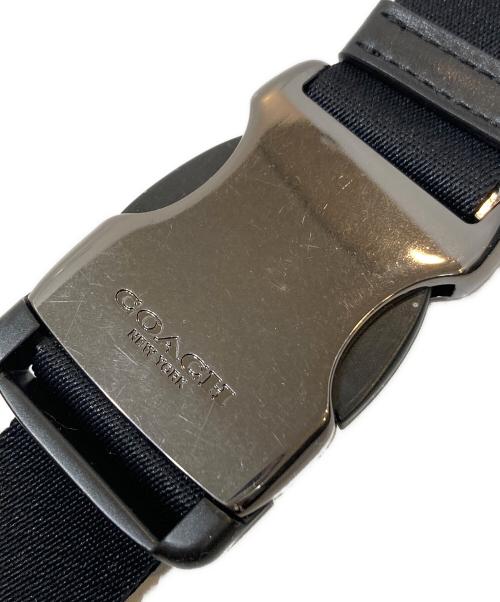 COACH（コーチ）COACH (コーチ) ウエストバッグ グリーン×ブラックの古着・服飾アイテム