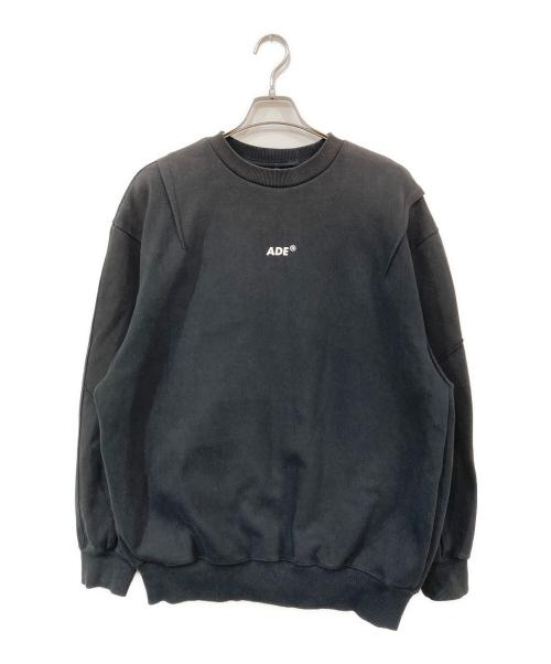 ADER error（アーダーエラー）ADER error (アーダーエラー) ロゴスウェット ブラック サイズ:3の古着・服飾アイテム