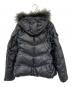 BURBERRY LONDON (バーバリーロンドン) ファー付きダウンジャケット ブラック サイズ:38：13000円