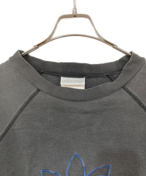 adidas（アディダス）adidas (アディダス) フェードロゴスウェット グレー サイズ:Lの古着・服飾アイテム