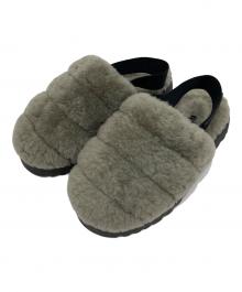 UGG（アグ）の古着「スーパーフラッフスリッパ サンダル」｜グレー