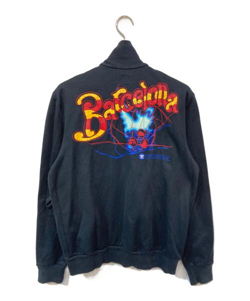 adidas（アディダス）adidas (アディダス) 90’ｓ バルセロナトラックジャケット ブラック サイズ:SIZE X0の古着・服飾アイテム
