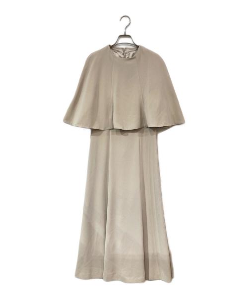 anuans（アニュアンス）anuans (アニュアンス) 2WAYケープナローワンピース アイボリー サイズ:Sの古着・服飾アイテム