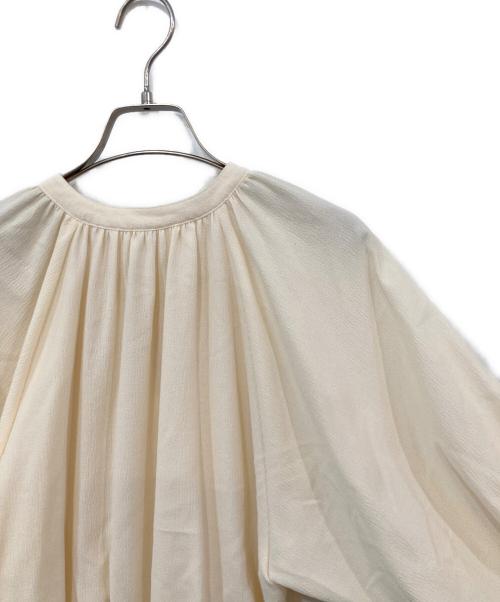 Plage（プラージュ）Plage (プラージュ) ギャザーミニブラウス アイボリー サイズ:不明の古着・服飾アイテム