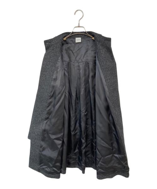 ELIN（エリン）ELIN (エリン) スタンドカラーコート グレー サイズ:36の古着・服飾アイテム