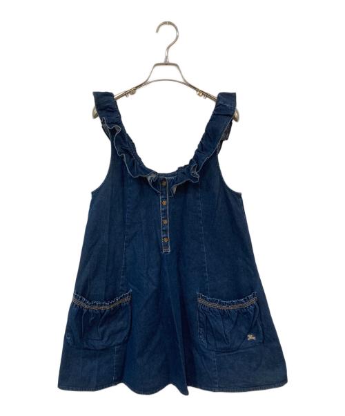 BURBERRY LONDON（バーバリーロンドン）BURBERRY LONDON (バーバリーロンドン) デニムワンピース インディゴ サイズ:38の古着・服飾アイテム