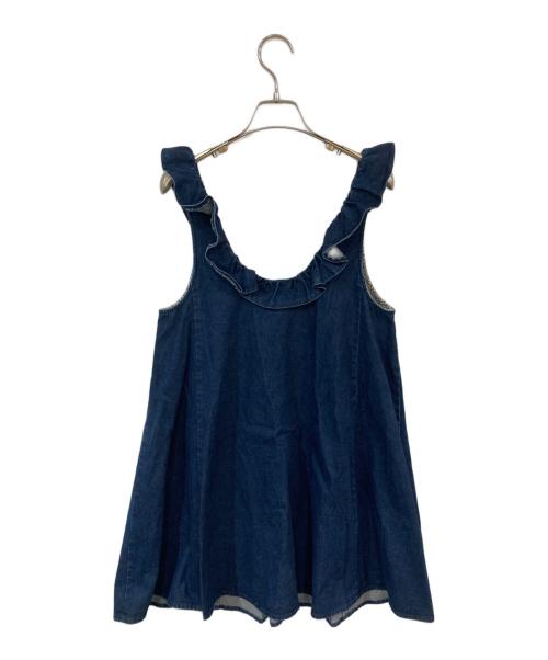 BURBERRY LONDON（バーバリーロンドン）BURBERRY LONDON (バーバリーロンドン) デニムワンピース インディゴ サイズ:38の古着・服飾アイテム