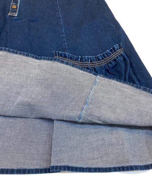 BURBERRY LONDON（バーバリーロンドン）BURBERRY LONDON (バーバリーロンドン) デニムワンピース インディゴ サイズ:38の古着・服飾アイテム