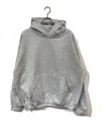 LOS ANGELES APPARELロサンゼルスアパレル）の古着「14オンス ヘビーフリース プルオーバーフード スウェット」｜グレー