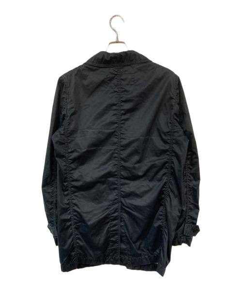 COMME des GARCONS HOMME（コムデギャルソン オム）COMME des GARCONS HOMME (コムデギャルソン オム) コットンステンカラーコート ブラック サイズ:SIZE Lの古着・服飾アイテム
