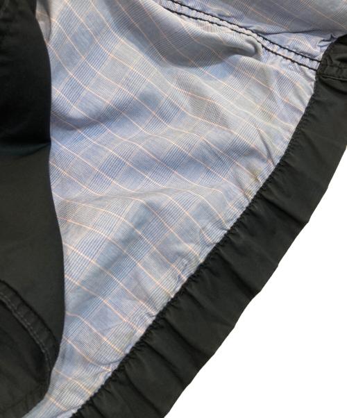 COMME des GARCONS HOMME（コムデギャルソン オム）COMME des GARCONS HOMME (コムデギャルソン オム) コットンステンカラーコート ブラック サイズ:SIZE Lの古着・服飾アイテム