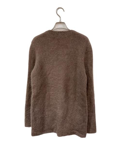 CHANEL（シャネル）CHANEL (シャネル) モヘヤ混カーディガン ブラウン サイズ:SIZE 38の古着・服飾アイテム