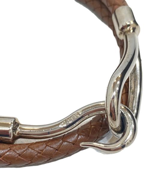 HERMES（エルメス）HERMES (エルメス) 2連 フックブレス ブラウンの古着・服飾アイテム